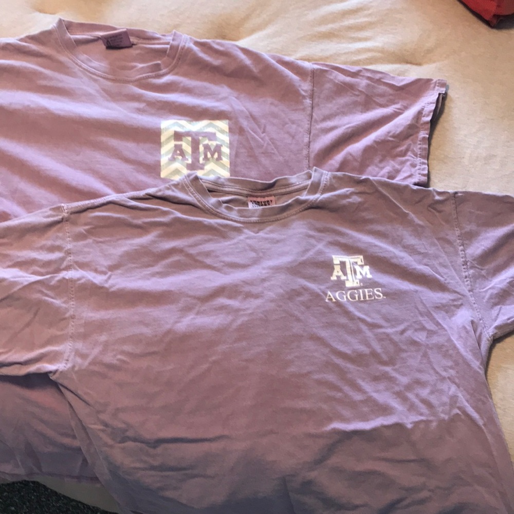 Two TAMU comfort colors shirts! A bundle✨